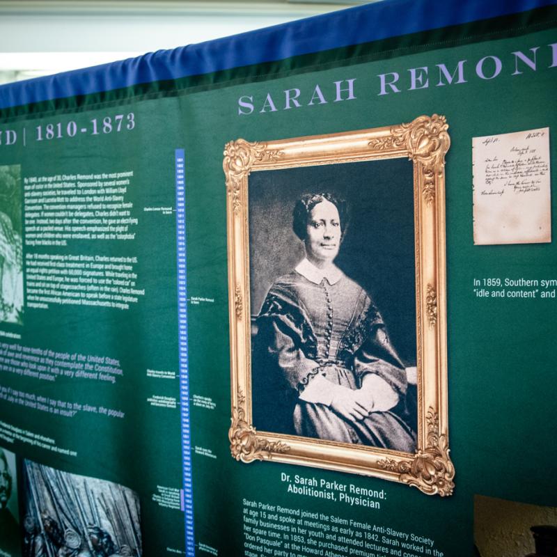 Interior banner of Remond Family.