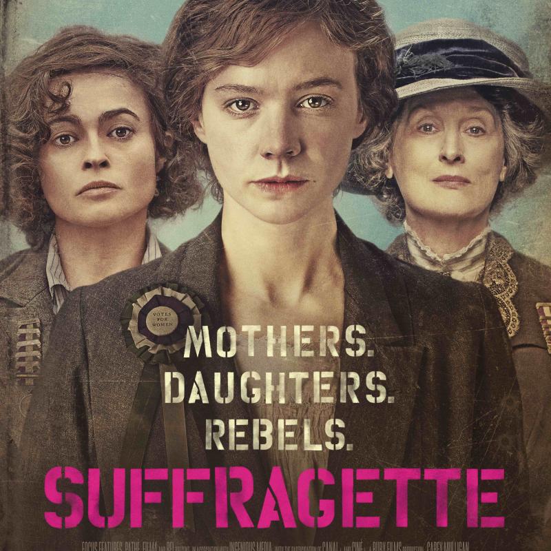 Suffragette movie poster.