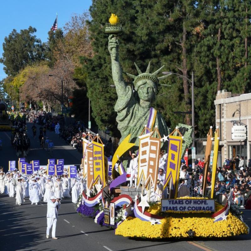 Parade float.