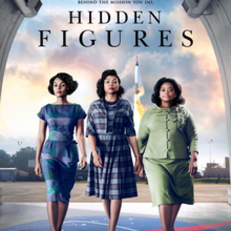 Hidden Figures movie poster.