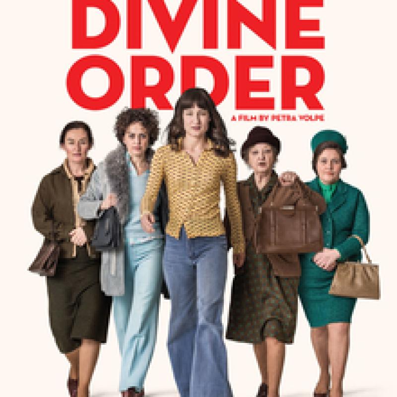The Divine Order movie poster.
