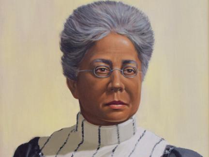 Portrait of Josephine St. Pierre Ruffin.