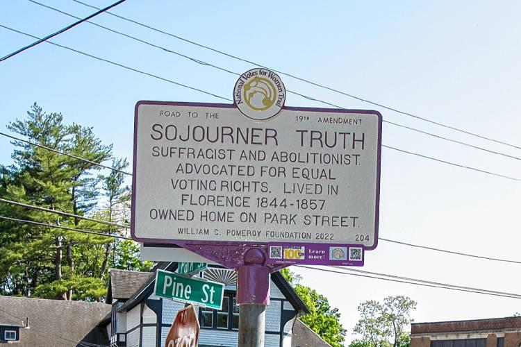 Sojourner Truth Suffrage Marker